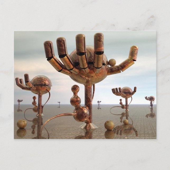 Cartão Postal Em todo lugar (Frente)