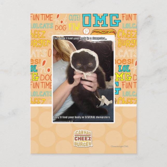 Cartão Postal Em Vários Dumpsters (Frente)