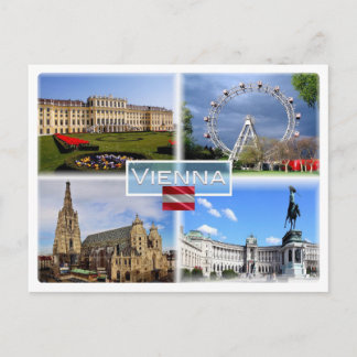 Cartão Postal Em Viena - Schloss Schonbrunn - Prater Fnfair -