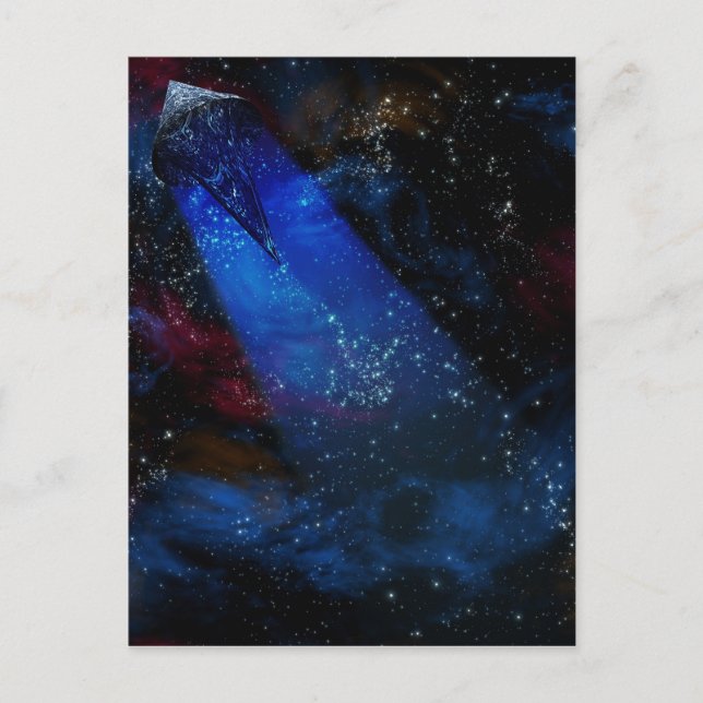 Cartão Postal Embarcação espacial (Frente)