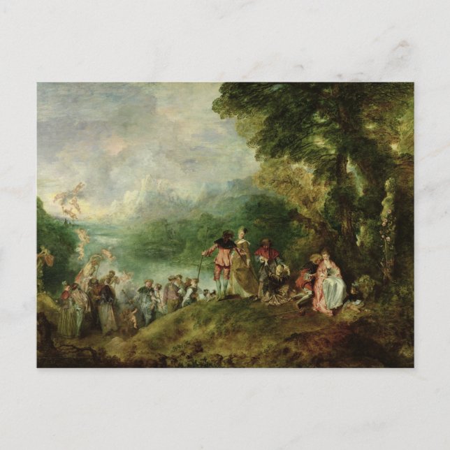 Cartão Postal Embarque para Chipre, 1717 (Frente)