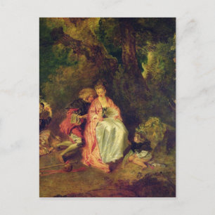 Cartão Postal Embarque para Cythera, c.1717