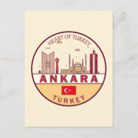 Emblema da cidade de Ancara Turquia