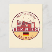 Emblema da paisagem urbana da cidade de Heidelberg