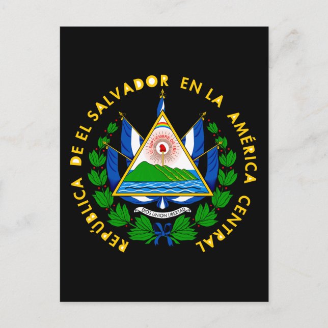 Cartão Postal emblema do salvador (Frente)