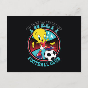 Cartão Postal Emblema do TWEETY™ Futebol Clube