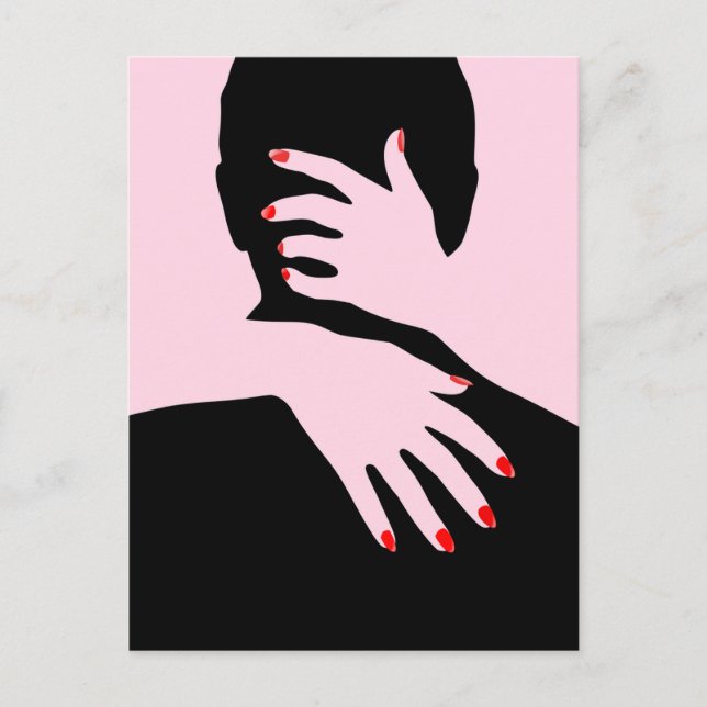 Cartão Postal Embrace Love (Frente)