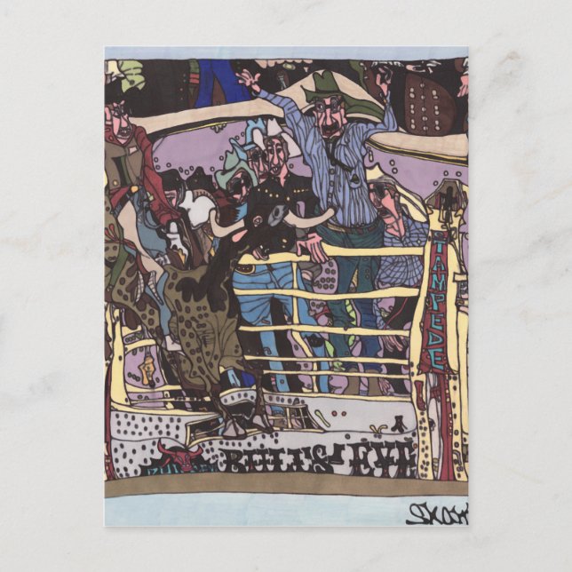 Cartão Postal Embriagão 8 segundos (Frente)