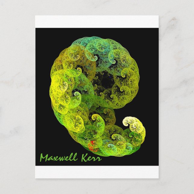 Cartão Postal Embrião (Frente)