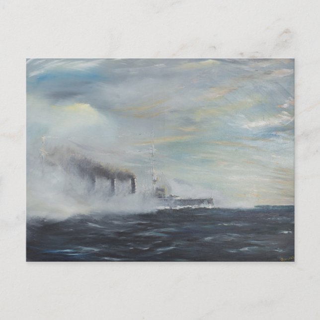 Cartão Postal Emden 'O Cisne do Oriente' 1914 2011 (Frente)