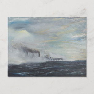 Cartão Postal Emden 'O Cisne do Oriente' 1914 2011