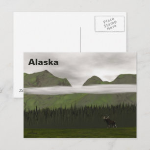 Cartão Postal Emerald Alaska