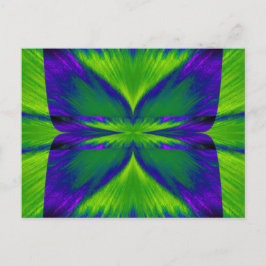 Cartão Postal Emerald Butterfly