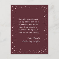 Emily Brontë, Wuthering Heights Cita Máquina de Es