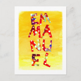 Cartão postal Emmanuel