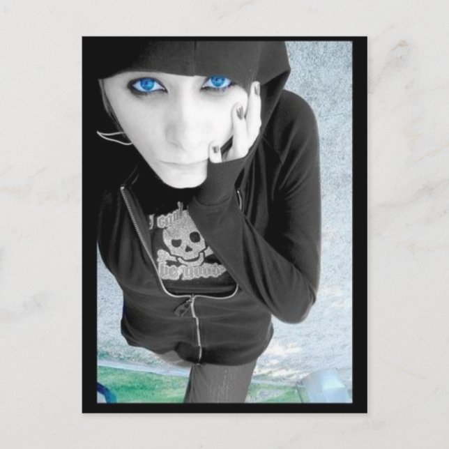 Cartão Postal Emo Child (Frente)