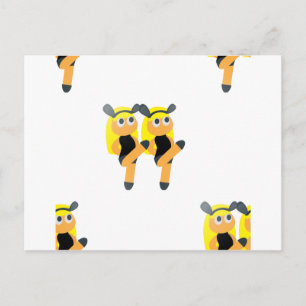 Cartão Postal emoji gêmeos