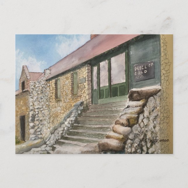 CARTÃO POSTAL EMPIRE MINE, NEVADA CITY, CALIFÓRNIA, POSTCARTÃO (Frente)