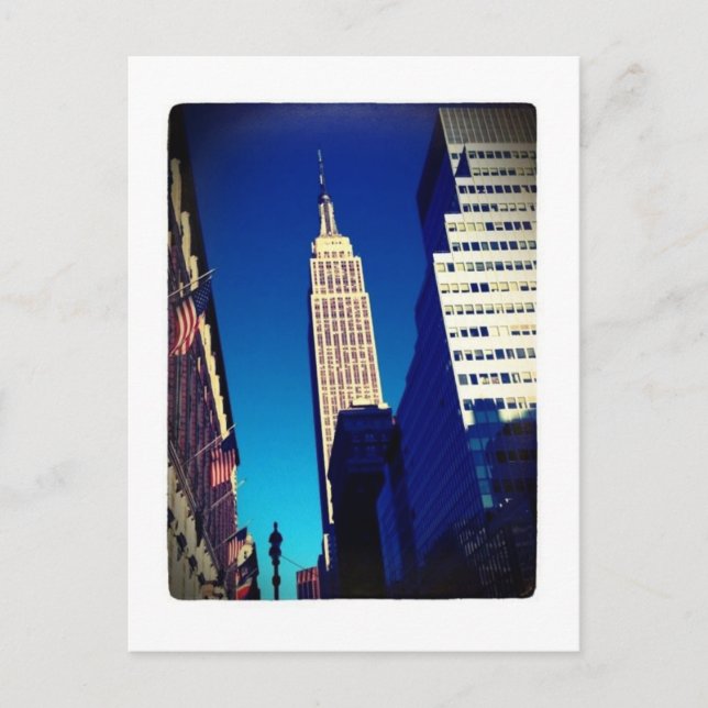Cartão Postal Empire State Building (Frente)