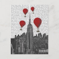 Empire State Building e Red Hot Air Balloons
