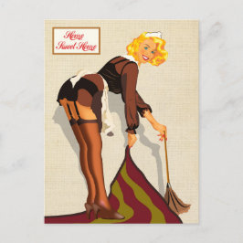 Cartão Postal Empregada Sexy
