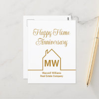 Empresa de Imóveis Gold Feliz Aniversário Casa