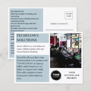 Cartão Postal Empresa de Promocional ou desconto