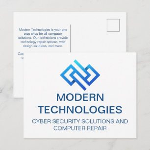 Cartão Postal Empresa de Tecnologia de Computador de Segurança C