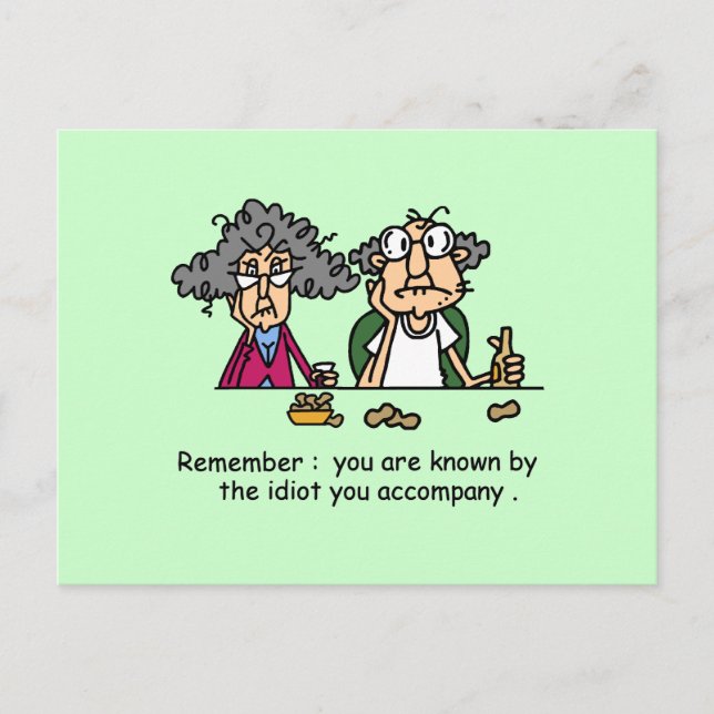 Cartão Postal Empresa Idiot (Frente)