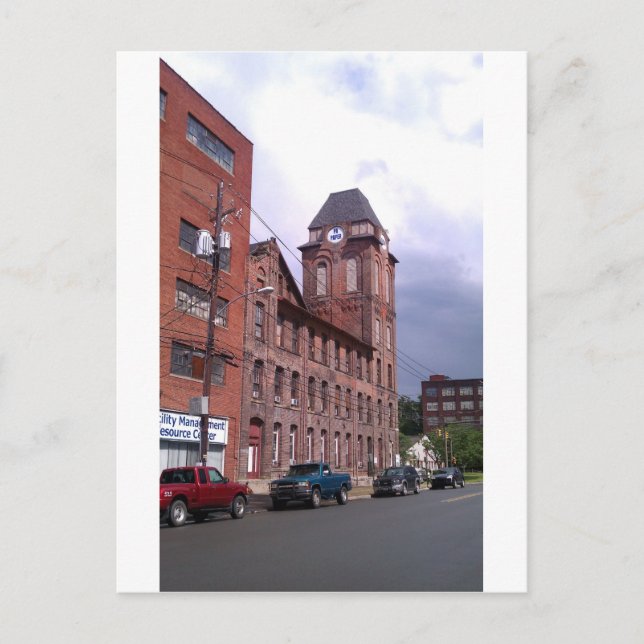 Cartão Postal Empresa Popular de Papel em Scranton, PA (Frente)