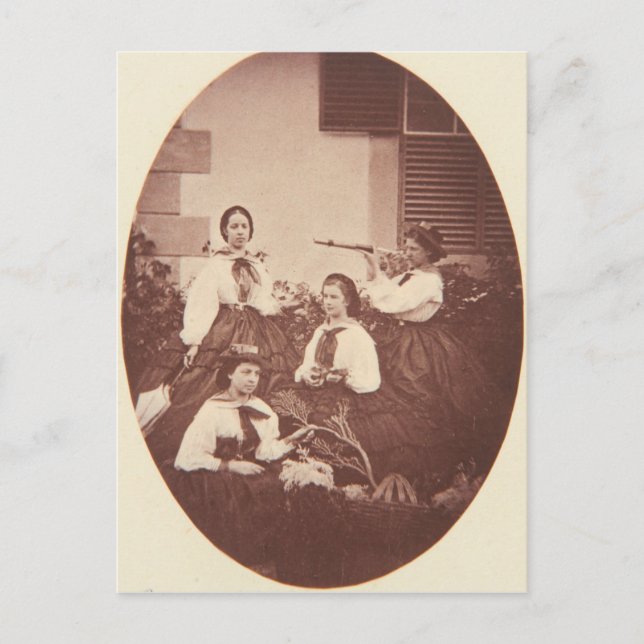 Cartão Postal Empress Elisabeth of Austria - Sissi na Madeira (Frente)