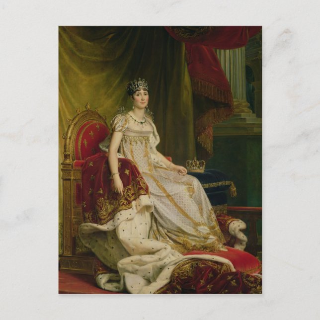 Cartão Postal Empress Josephine 1808 (Frente)