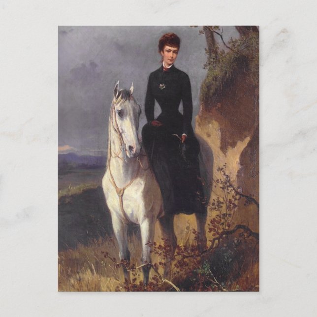 Cartão Postal Empress Sissi da Áustria #026SS (Frente)