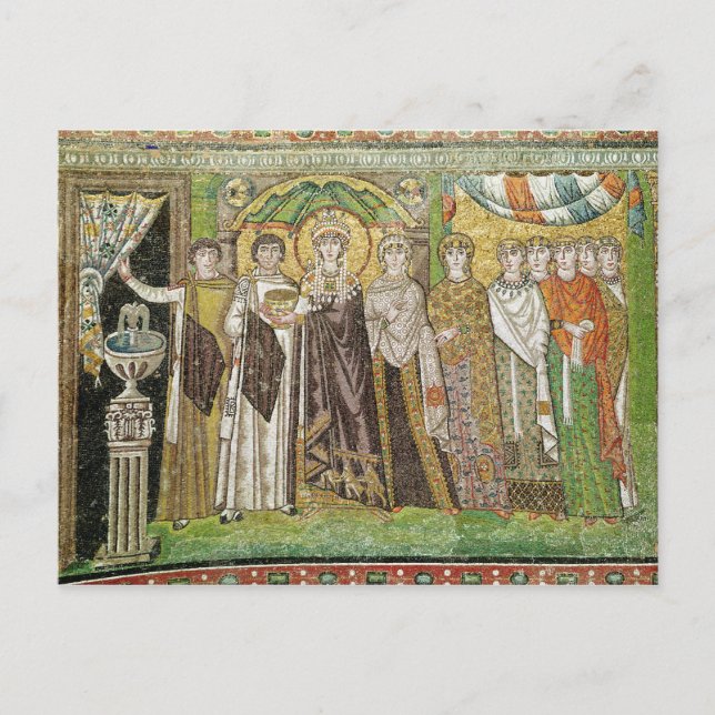 Cartão Postal Empress Theodora (Frente)