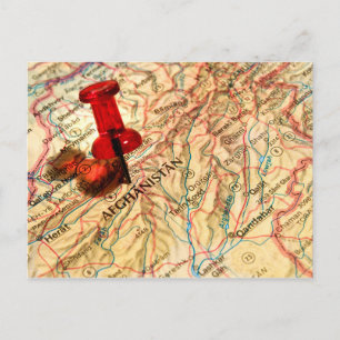 Cartão Postal Empurrando um atlas (Afeganistão)