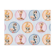 Encaixe as Damas - Pinups de Modelos Retroativos