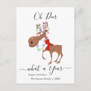Cartão Postal Encantadores Engraçados Feliz Natal Feriado P