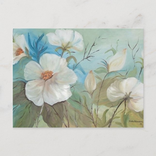 Cartão Postal Encanto floral (vendido) (Frente)