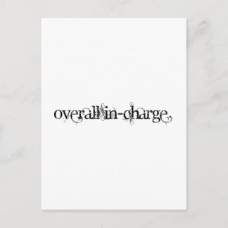 Cartão Postal Encargo geral