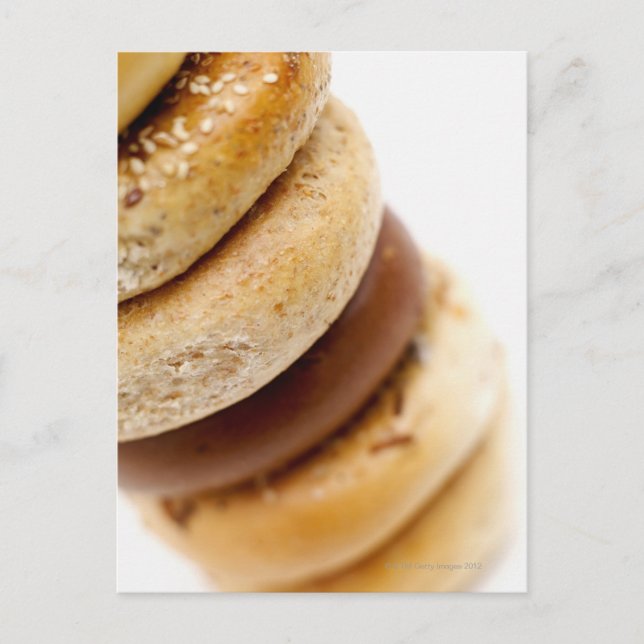 Cartão Postal Encerramento de uma pilha de bagos sortidos (Frente)