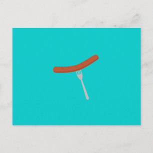 Cartão Postal enchido grelhado