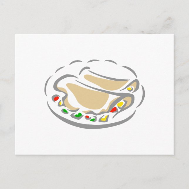 Cartão Postal Enchiladas (Frente)