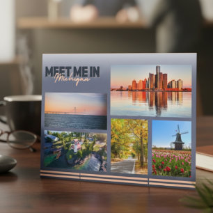Cartão Postal Encontre-Me Em Michigan