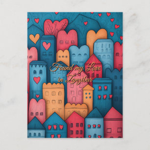 Cartão Postal Encontrei meu amor no Dia de os namorados Zanzibar