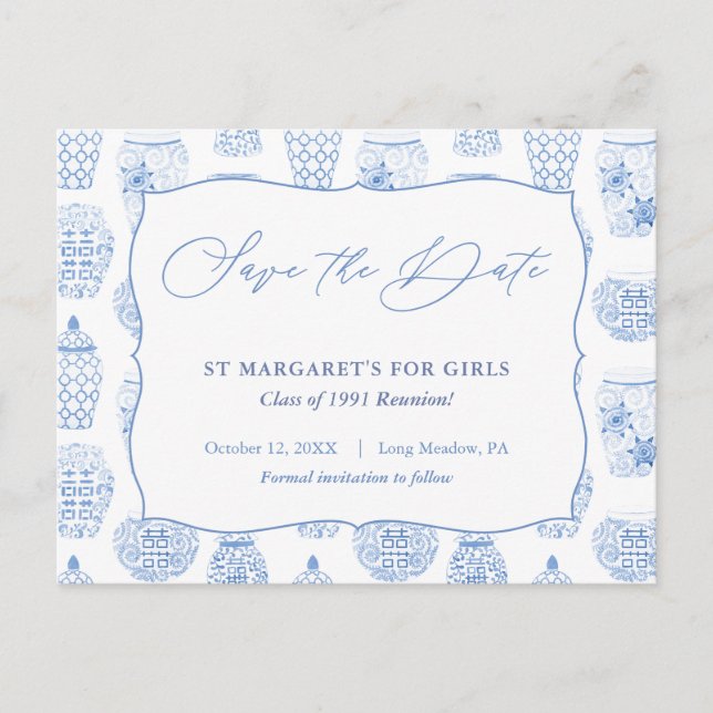 Cartão Postal Encontro da Faculdade Feminina Reunião da Faculdad (Frente)