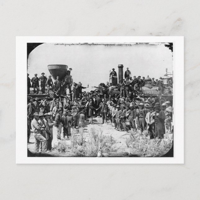 Cartão Postal Encontro das Ferrovias - Ponta Promontório Utah 18 (Frente)