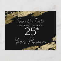 Encontro de 25 anos da turma - Elegante em preto e