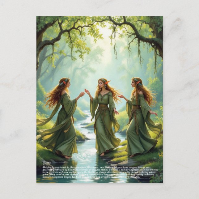 Cartão Postal Encontro de Elf (Frente)