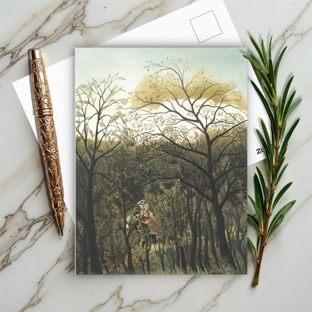 Cartão Postal Encontro na Floresta, Henri Rousseau (Criador carregado)