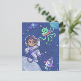 Cartão Postal Encontros de Espaço